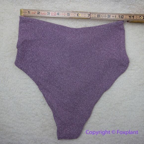 NEW‎ Beach Riot Zurie Bikini Bottoms in light purple, size S - Picture 5 of 16